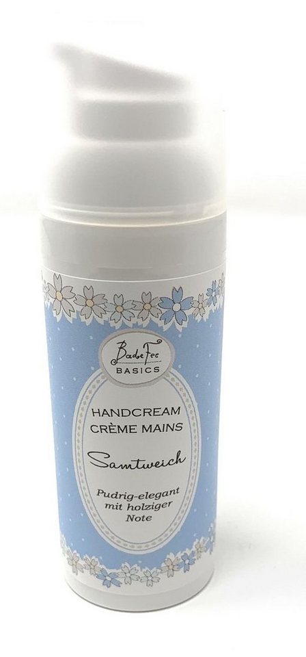 Badefee Handcreme BB033 Samtweich, Hand & Nagelcreme 50 ml von Badefee