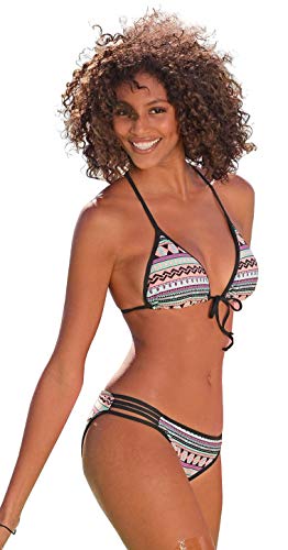 Bench Damen Triangel Bikini (Mint-Lobster, 36 C-D) von Bademode