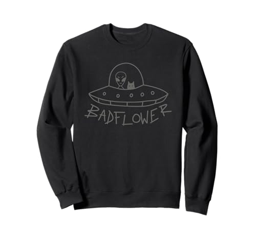 Badflower Alien Cat Lustig für Herren und Damen Sweatshirt Badflower Alien Cat Lustig für Herren und Damen Sweatshirt von Badflower Alien Cat Tees