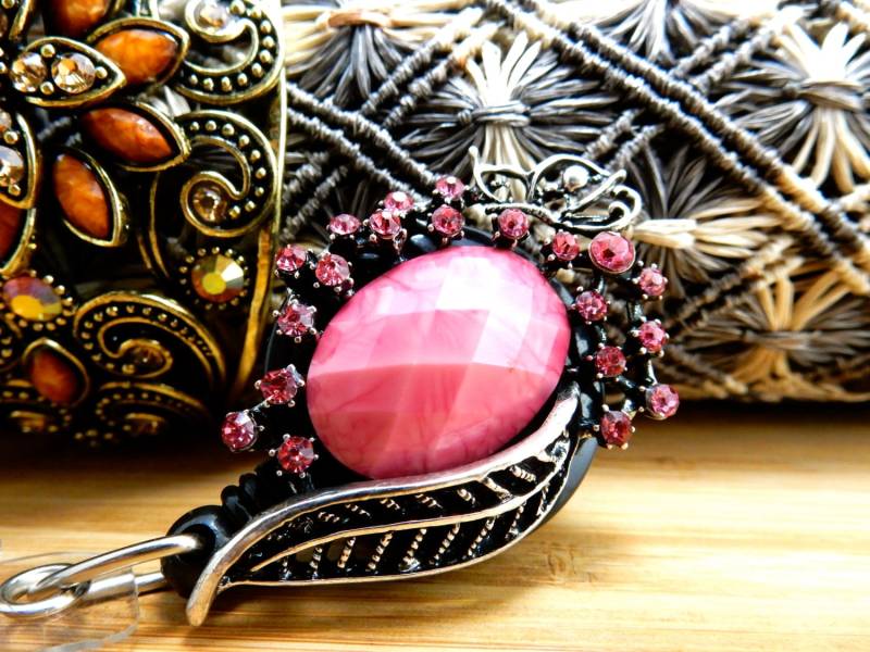 Ausgefallener Kristall Ausweishalter, Einziehbare Ausweisrolle, Bling Ausweishalter Für Krankenschwestern, Rosa Nicu Ausweisrolle Ausgefallener Kristall Ausweishalter, Einziehbare Ausweisrolle, Bling Ausweishalter Für Krankenschwestern, Rosa Nicu Ausweisrolle von BadgeAlleybyGerAnne