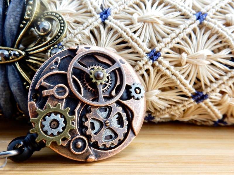 Einzigartiger Ausweisclip Einziehbarer Steampunk Ausweishalter Krankenschwester Abschluss Pin Geschenk Rn Herren von BadgeAlleybyGerAnne