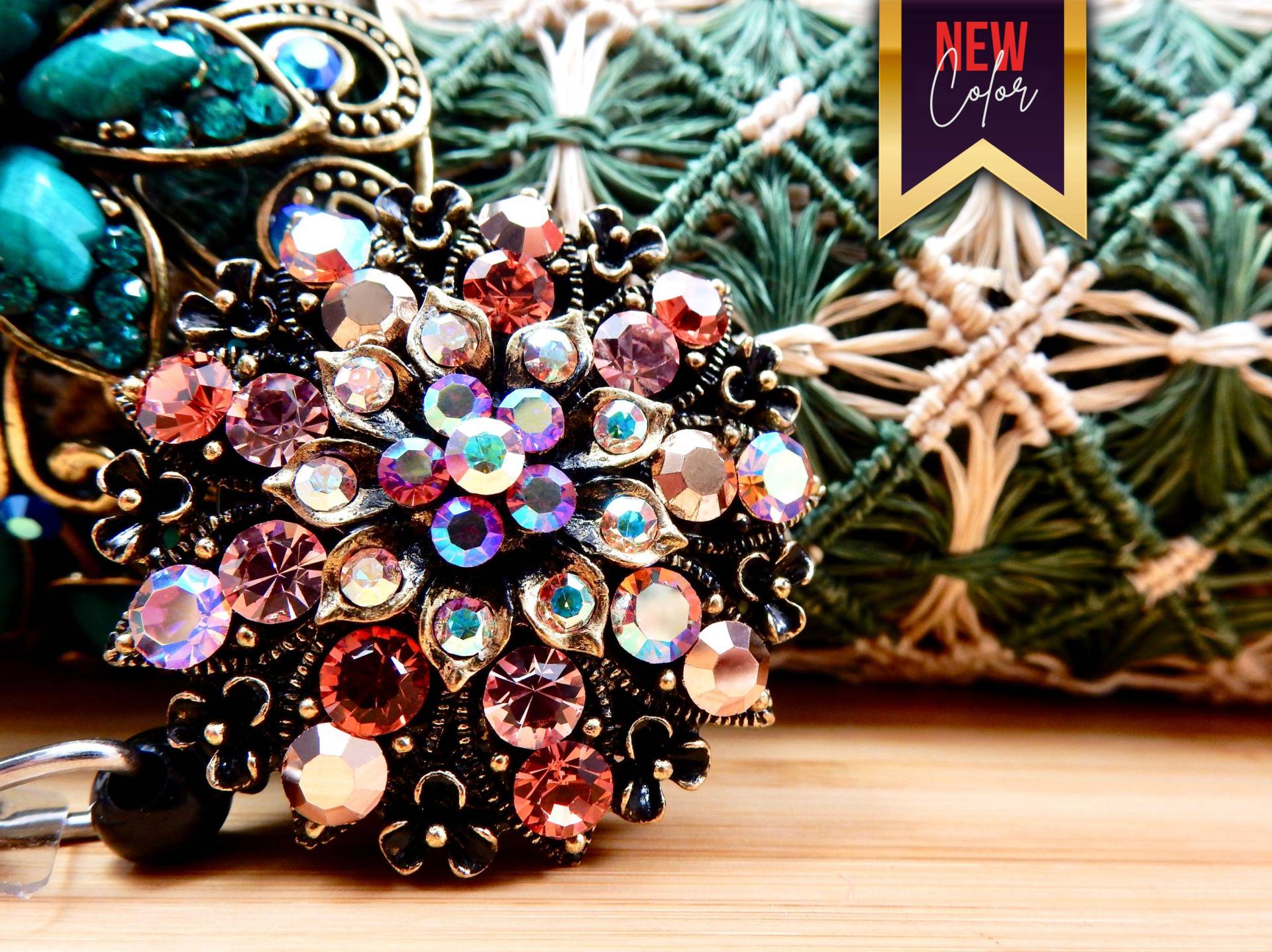 Nursing Badge Clip Accessoire Mit Strasssteinen, Einziehbarer Id-Halter Für Rn, Apotheker Oder Lehrer, Abschlussgeschenk Mama von BadgeAlleybyGerAnne