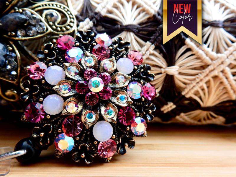 Nursing Badge Reel Mit Kristallen, Schmuck-Inspirierter Id-Clip Für Rn, Apotheker, Lehrer Oder Mediziner, Perfektes Geschenk Zum Abschluss Nursing Badge Reel Mit Kristallen, Schmuck-Inspirierter Id-Clip Für Rn, Apotheker, Lehrer Oder Mediziner, Perfektes Geschenk Zum Abschluss von BadgeAlleybyGerAnne