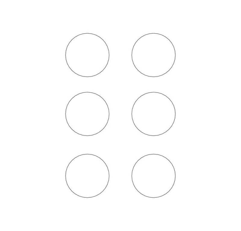 Badgematic Button Buttonpapier, Weißes DIN A4 Papier von Badgematic