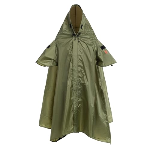 Badger outdoor Timber Regenponcho mit Zeltfunktion Olive S/M - Wasserdicht 5000mm Festival Survival Ausrüstung, Bundeswehr Poncho für Wandern Fahrrad Camping Badger outdoor Timber Regenponcho mit Zeltfunktion Olive S/M - Wasserdicht 5000mm Festival Survival Ausrüstung, Bundeswehr Poncho für Wandern Fahrrad Camping von Badger outdoor