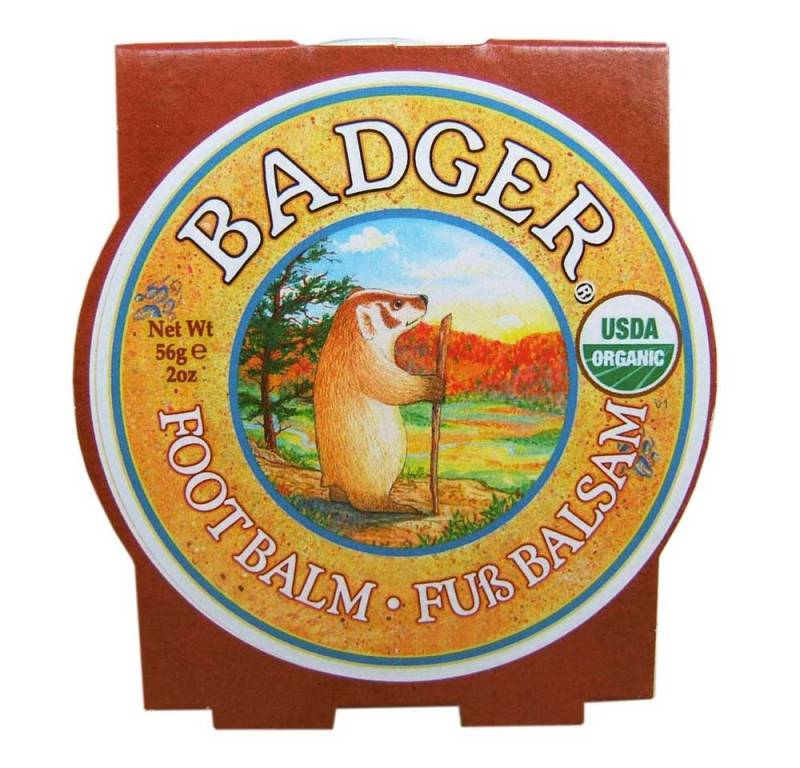 Badger Fußpflegecreme Foot Balm - Peppermint & Tea Tree 56g von Badger