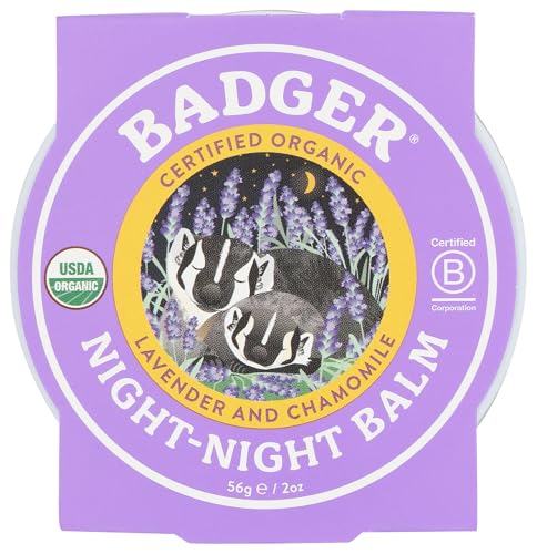 Badger Tin Night Night Balm, large - Nachtbalsam - Einschlafhilfe für Kinder - Schlafhilfe - 720310 von Badger