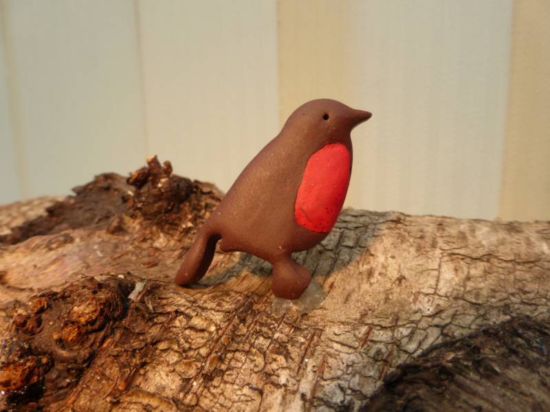 Weihnachten Robin Brosche Weihnachten Robin Brosche von BadgerstoBirds