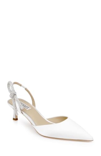 Badgley Mischka Damen Gentry Pumps, Weiß (Soft White), 36 EU von Badgley Mischka