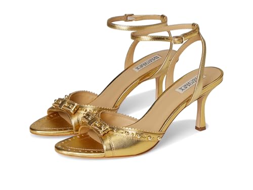 Badgley Mischka Damen Giuliana Sandalen mit Absatz, Gold, 39 EU von Badgley Mischka