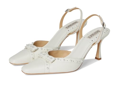 Badgley Mischka Damen Gizelle Pumps, Weiß (Soft White), 39 EU von Badgley Mischka