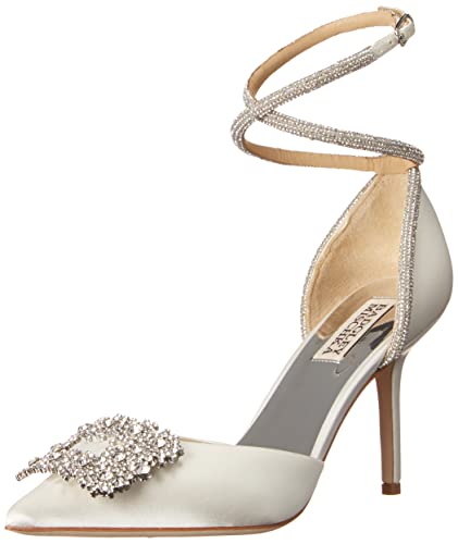 Badgley Mischka Damen Heiliger Pumps, Weiß (Soft White), 40 EU von Badgley Mischka