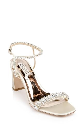Badgley Mischka Damen Marilee Sandale mit Absatz, Elfenbein, 38 EU von Badgley Mischka