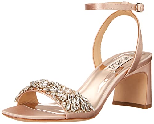 Badgley Mischka Damen Marsha Sandale mit Absatz, Soft Blush, 41 EU von Badgley Mischka