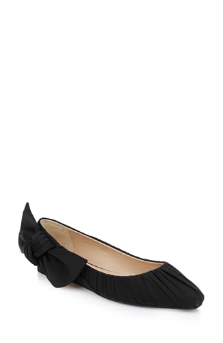 Badgley Mischka Valyn Ballerinas für Damen, Schwarz, 38 EU von Badgley Mischka