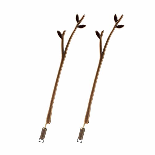 Badiman 2 Stücke Herren Brosche Anstecknadel Anzug Brosche Modeschmuck Zubehör für Jacke, Zweig von Badiman