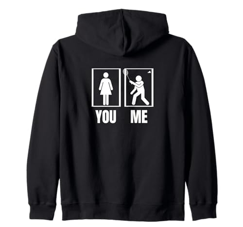 Stolzer Badmintonspieler Frauen Federball Lustiger Badminton Kapuzenjacke Stolzer Badmintonspieler Frauen Federball Lustiger Badminton Kapuzenjacke von Badminton Set And Racket Designs