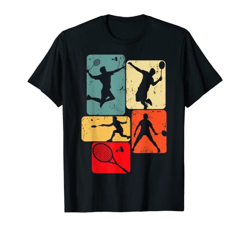 Badminton Federball Jungen Kinder Herren T-Shirt von Badminton Spieler Geschenkideen