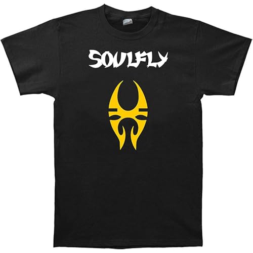 Soulfly Title Logo Mens T-Shirt Size M von Badon