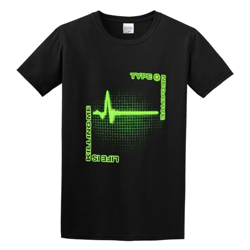 Type O Negative Life is Killng Me 100% Cotton Mens Tshirt Size L von Badon