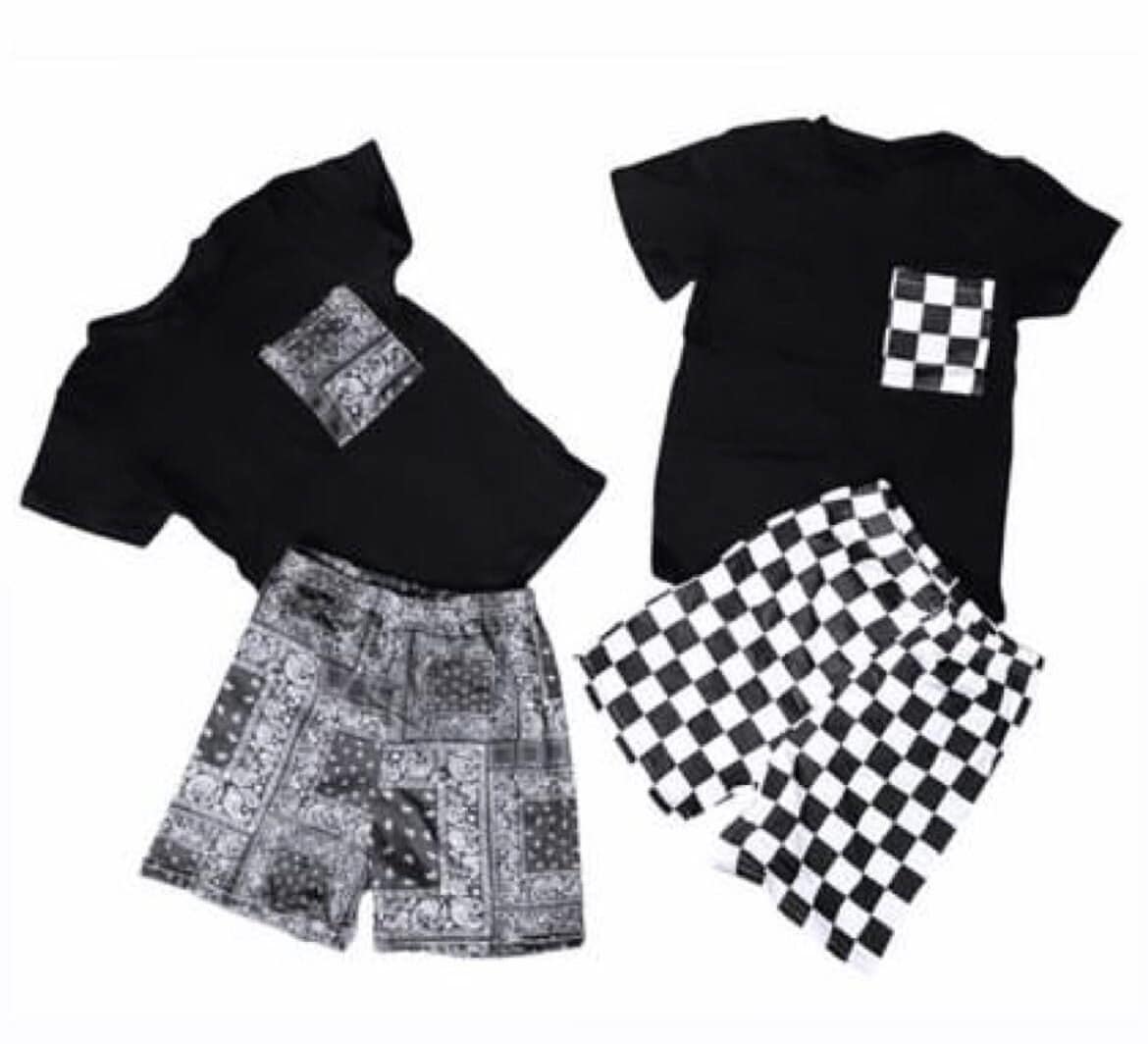 Schwarz-Weiß-Set von Badparentsclub