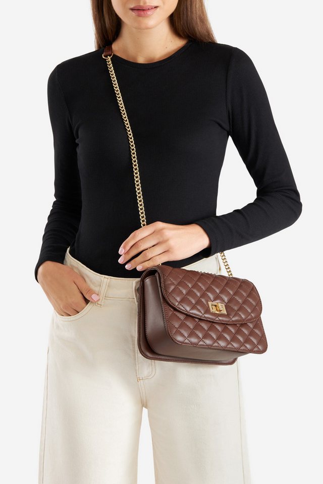 Badura Handtasche Badura Kleine Tasche TYL00493 braun von Badura