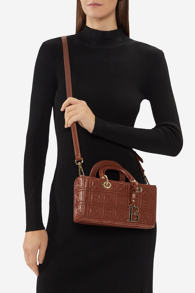 Badura Handtasche Badura Kleine Tasche TYL00498 braun von Badura