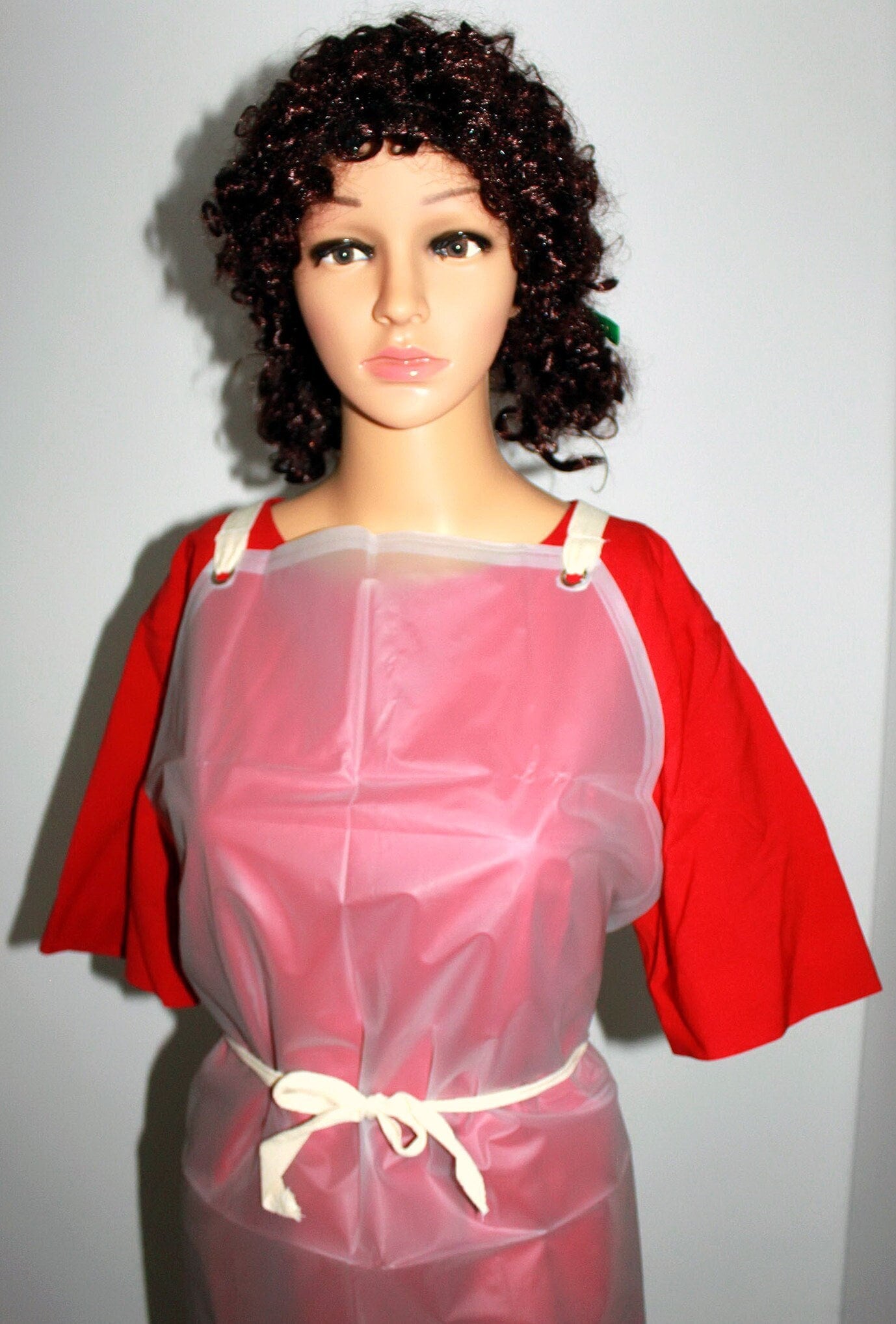 Anschmiegsame - Pvc Vinyl Schürze, Färbeschürze/Spülschürze Nässeschutz Anschmiegsame - Pvc Vinyl Schürze, Färbeschürze/Spülschürze Nässeschutz von BaeTscH4collectibles