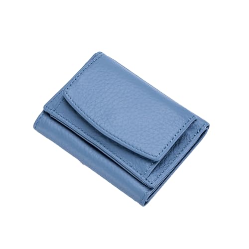 Baenxo Handgefertigte RFID-Geldbörse aus weichem Leder, Neue Faltbare Mini-Geldbörse, RFID Blocking Karte Halter Organizer Tasche Mini Brieftasche von Baenxo