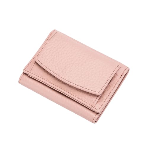 Baenxo Handgefertigte RFID-Geldbörse aus weichem Leder, Neue Faltbare Mini-Geldbörse, RFID Blocking Karte Halter Organizer Tasche Mini Brieftasche von Baenxo