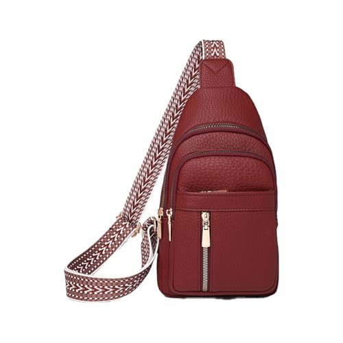 Baenxo Umhängetasche mit Mehreren Taschen,Sling Rucksack Sling Bag Schulterrucksack Umhängetasche Verstellbarer Rucksackgurt Wandern Brust Rucksack für Damen Baenxo Umhängetasche mit Mehreren Taschen,Sling Rucksack Sling Bag Schulterrucksack Umhängetasche Verstellbarer Rucksackgurt Wandern Brust Rucksack für Damen von Baenxo