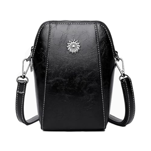 Baenxo Weiche Sonnenblumen-Handytasche mit Umhängegurt Handytasche zum Umhängen von Baenxo