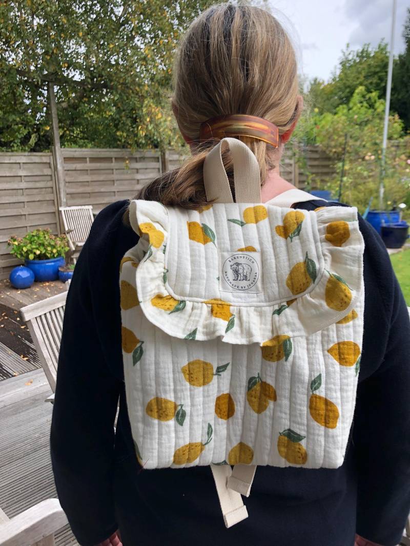 Niedlicher Rucksack Mit Zitronenmuster von Baerenstich