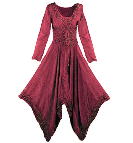 Dark Dreams Kleid Brida, Farbe:rot, Größe:Freesize von Bäres