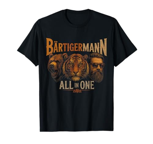 Bart Vollbart Bartpflege Hipster Männer Bart Bärtiger Mann T-Shirt von Bärtigermann Beard Edition