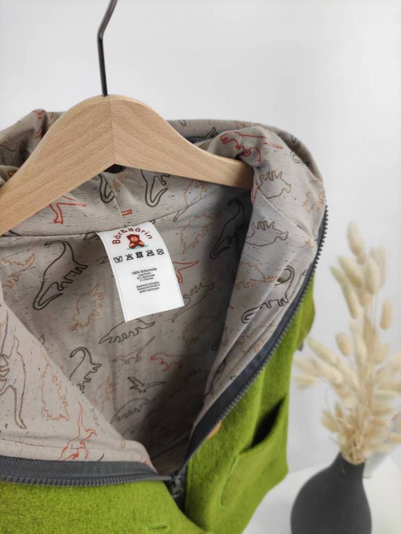 Walkjacke Gr. 92 Kiwi Artikelnr. 5103 von BaerundBaerinShop