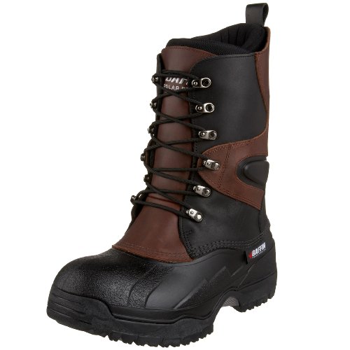 Baffin Apex Herrenstiefel, niedrige Wadenhöhe, erhältlich in Schwarz/Rinde, perfekt für schneebedecktes gefrorenes Gelände, Schneeschuh-kompatibel, Schwarz/Rinde, 42 EU von Baffin