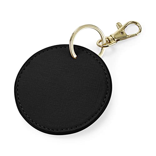 BagBase BG745 Boutique Circular Key Clip - Black von BagBase