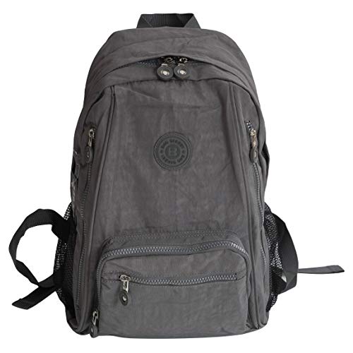 Bag Street - Leichter Freizeitrucksack, Reiserucksack, Wanderrucksack, Sportrucksack, Nylon Rucksack - Outdoor Activities Backpack (Grau) - präsentiert von ZMOKA® von Bag Street - präsentiert von ZMOKA