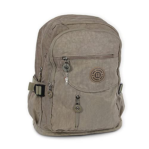 Bag Street Nylon Rucksack Cityrucksack Bag Wanderrucksack Backpack braun von Bag Street