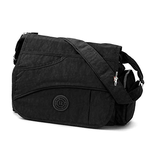 Marken Damen Freizeit Handtasche Umhängetasche Shoppertasche Nylon Stoff Marken Damen Freizeit Handtasche Umhängetasche Shoppertasche Nylon Stoff von Bag-Street