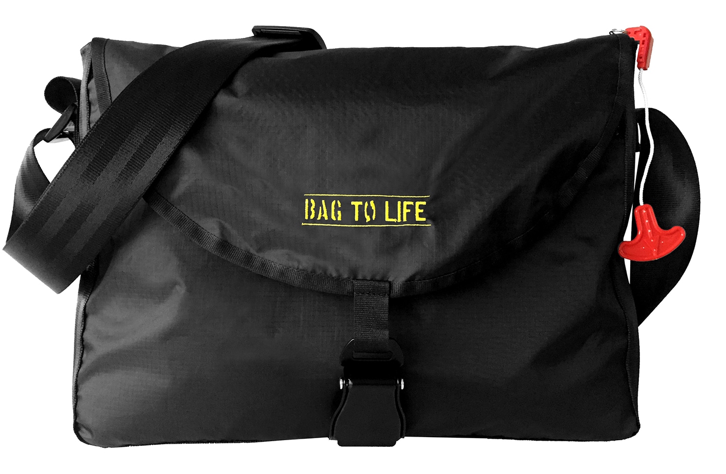 Bag to Life Messenger Bag "Inside Out Bag" von Bag To Life