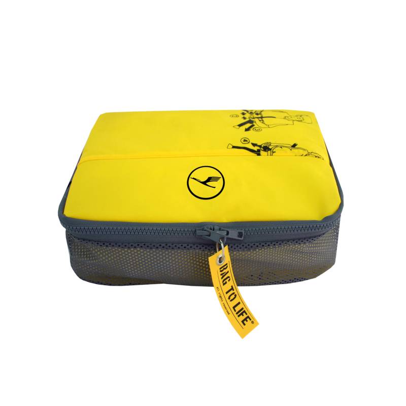 Bag to Life - Bag to Life Easy Packing Etui für Wäsche - gelb Koffer24 von Bag to Life