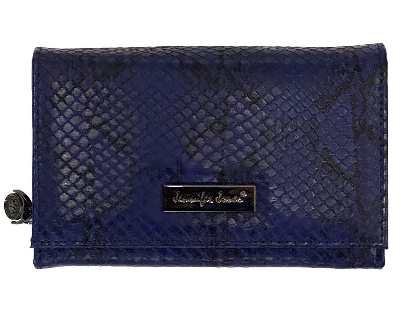 Bag & Belt Geldbörse Damen-Geldbörse-PU Reißverschluss BLUE SNAKE Midle von Bag & Belt