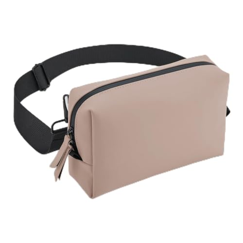 Matte PU Cross Body Bag Umhängetasche von BagBase