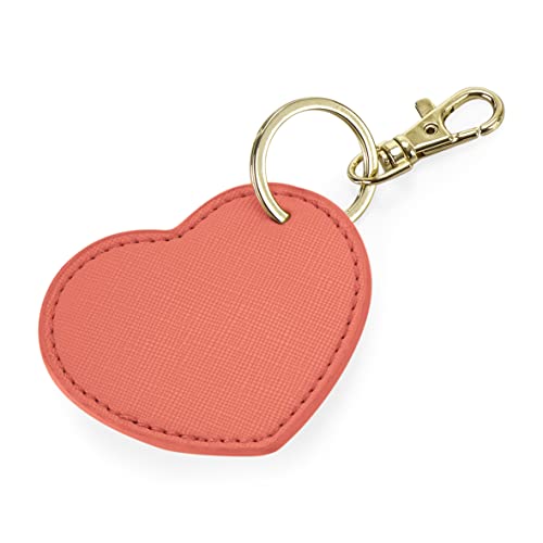 BagBase BG746 Boutique Heart Key Clip - Coral von BagBase