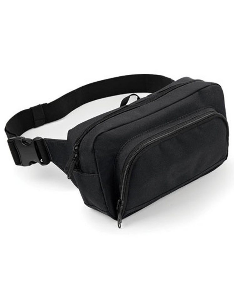 BagBase Bauchtasche BG53 Gürteltasche Freizeittasche Waistbag, Reißverschlussfach auf der Rückseite von BagBase