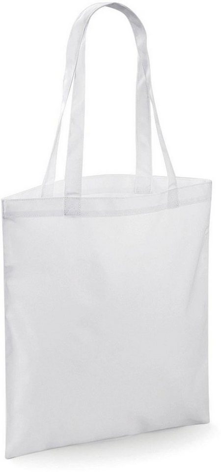 BagBase Einkaufsshopper Sublimation Shopper - Polyester Einkaufstasche - 38 x 42 cm von BagBase