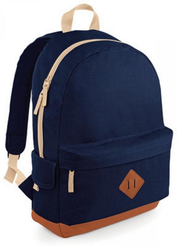 BagBase Freizeitrucksack Heritage Backpack / Rucksack, 31 x 45 x 19 cm von BagBase