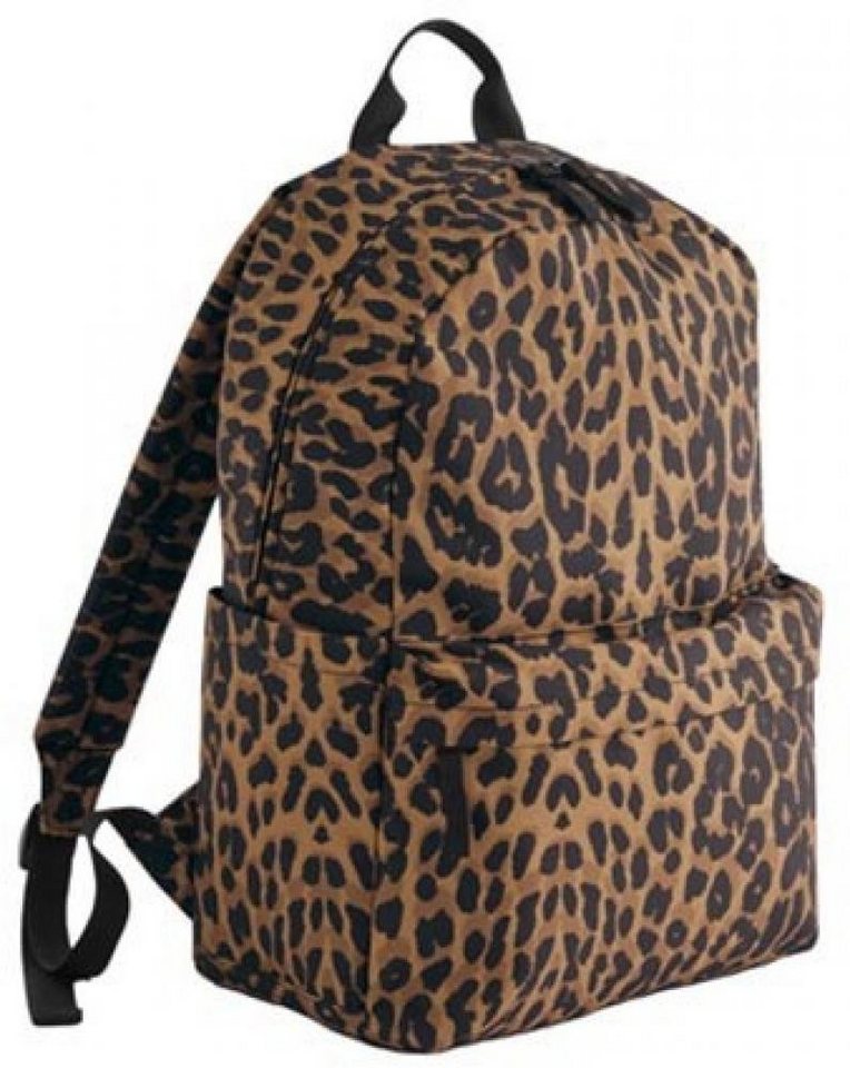 BagBase Freizeitrucksack Leopard Print Rucksack von BagBase